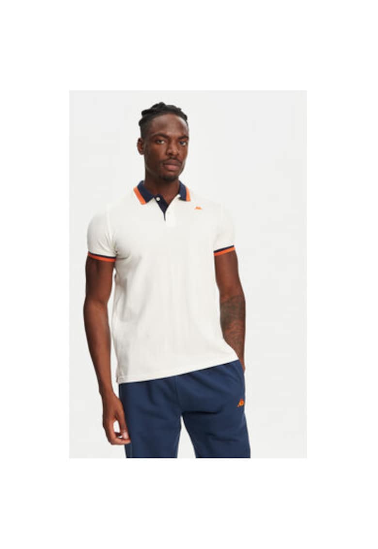 Tricou polo barbati 611255W - Bumbac - Ecru - Ecru
