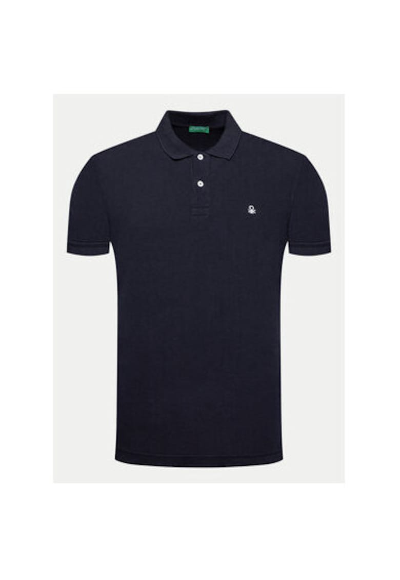 Tricou polo barbati  3089J3179 - Bumbac organic - XS INTL - Bleumarin
