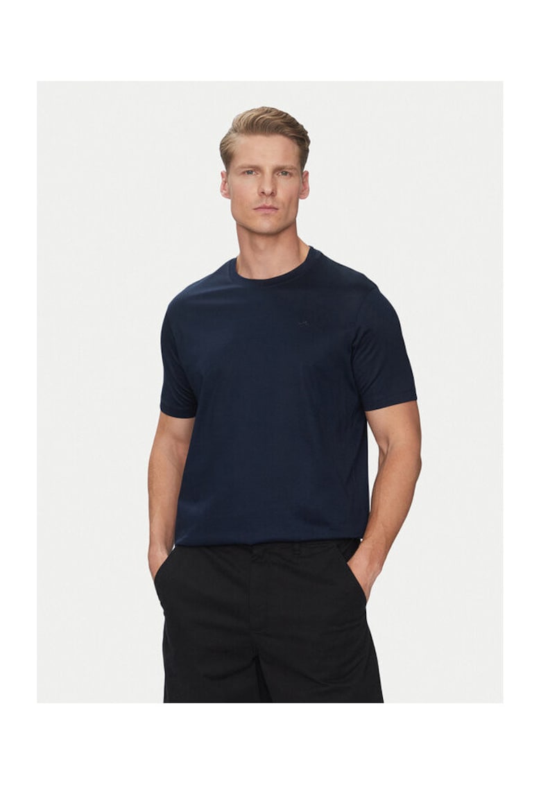 Tricou barbati 25411015 - Bumbac - Bleumarin - Bleumarin
