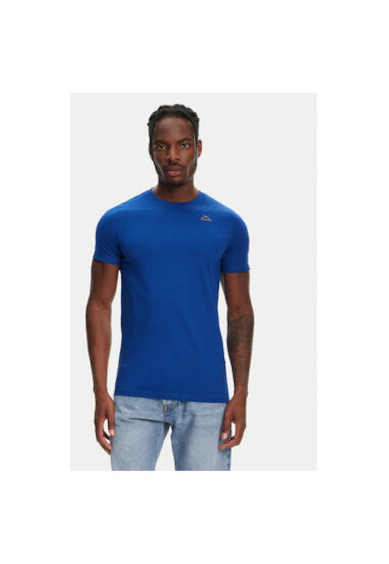 Tricou barbati  611187W - Bumbac - Albastru