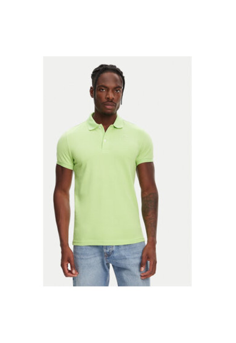 Tricou polo barbati 6006170 - Bumbac - Verde - Verde