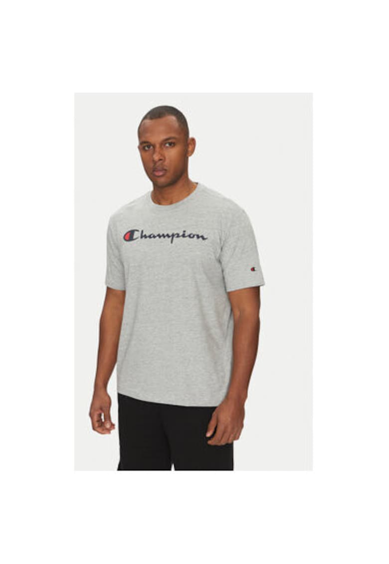 Champion Tricou barbati 220256 - Bumbac - Gri - Gri