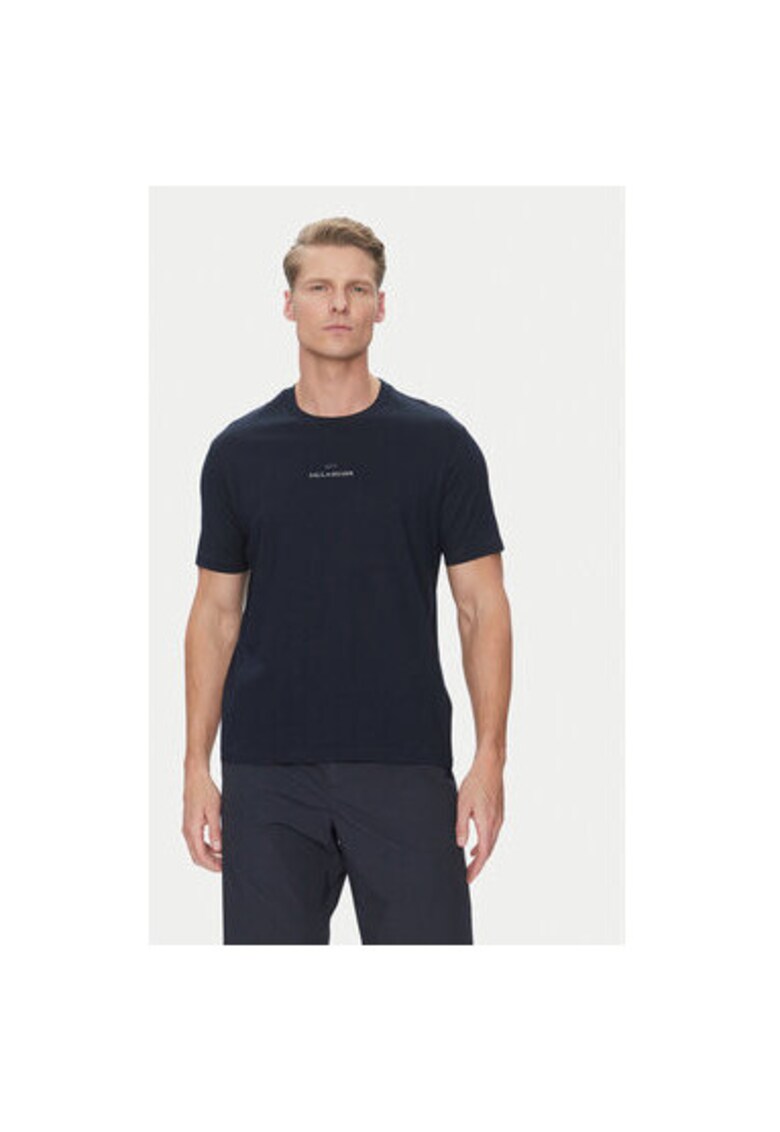 Tricou barbati C0P1240 - Bumbac - Bleumarin - Bleumarin
