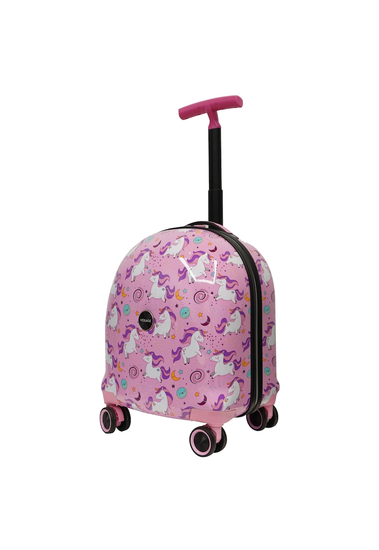 Troler Copii  Unicorn - Captuseala Antibacteriana - Policarbonat/ABS - 33 cm