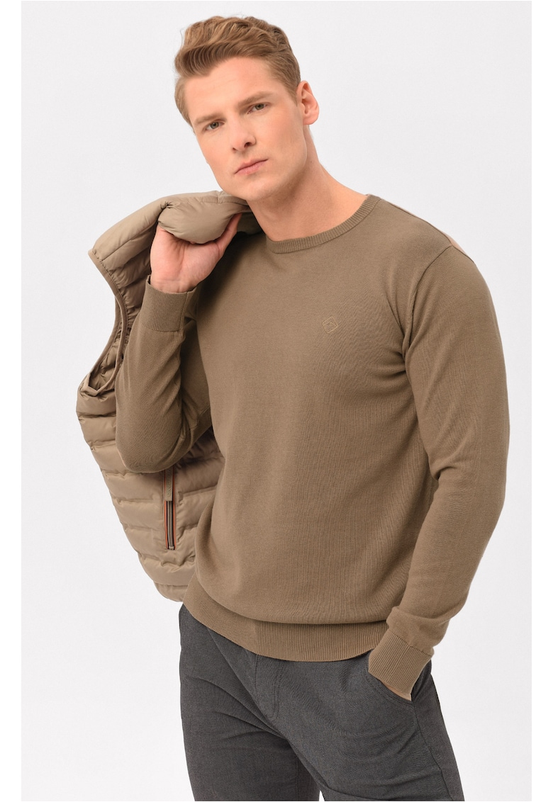 Pulover usor pentru barbati S-Rado - Bej