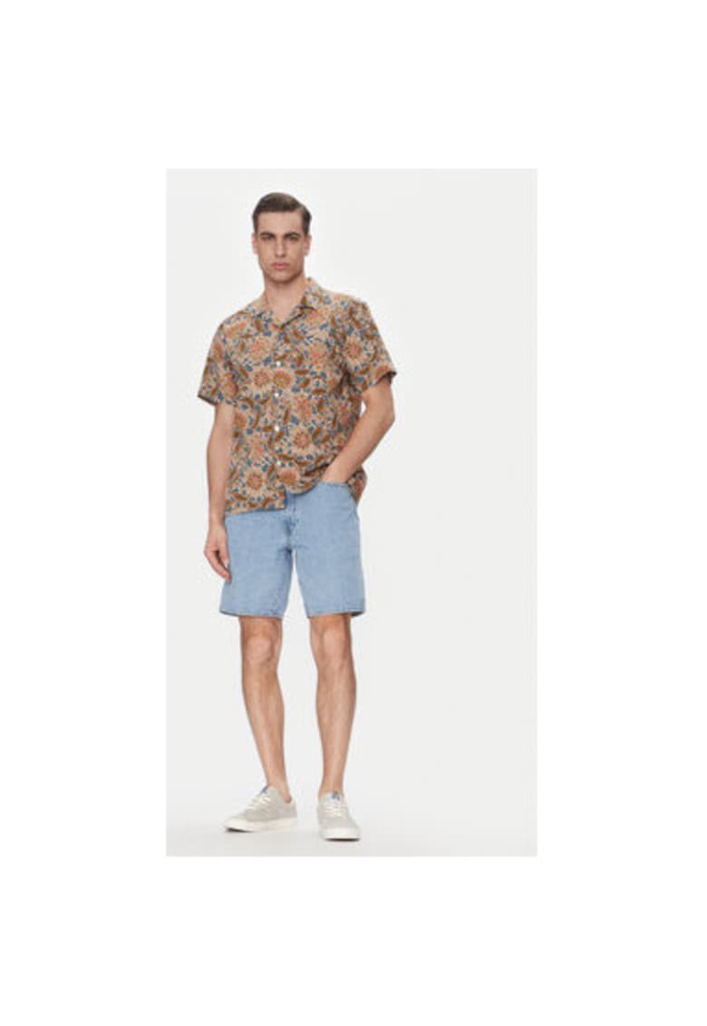 Camasa barbati Levi S - 72625-0117 - Bumbac/Lyocell - Maro