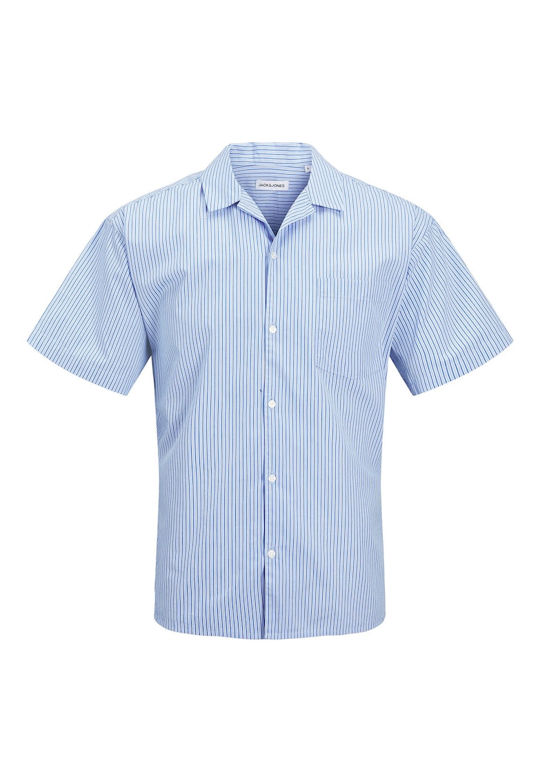Camasa barbati Jack Jones - 12269801 - Bumbac organic/Bumbac - Albastru deschis