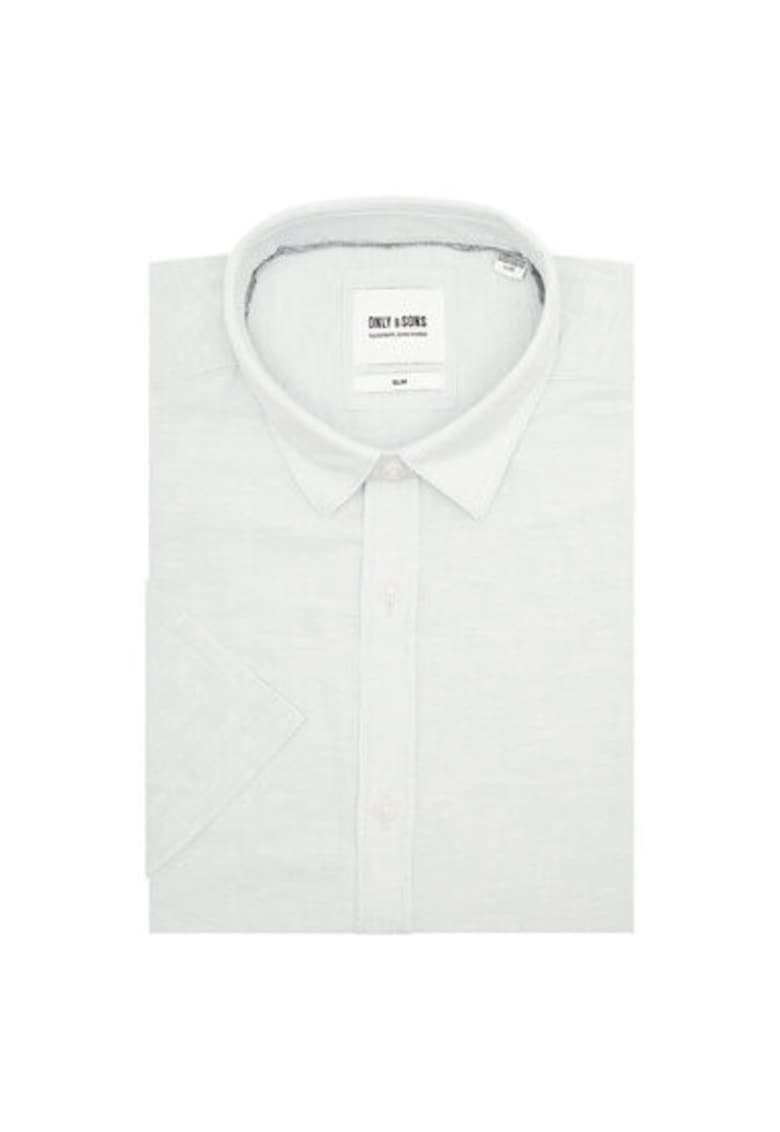 Camasa barbati  Sons - 22009885 - Bumbac/In - Albastru