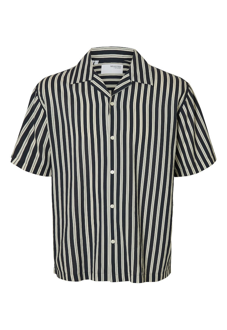 Camasa barbati 16091381 - Bumbac organic/Modal - Bleumarin - Bleumarin