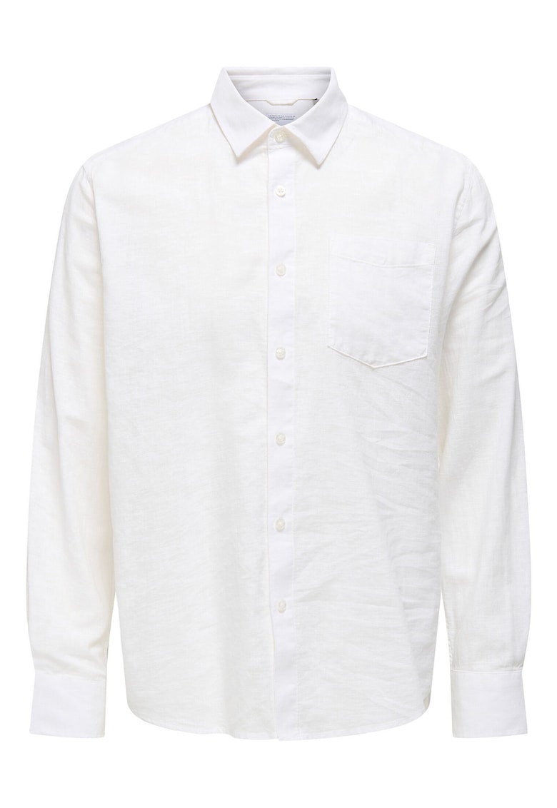 Camasa barbati  Sons - 22031804 - In/Bumbac - Alb