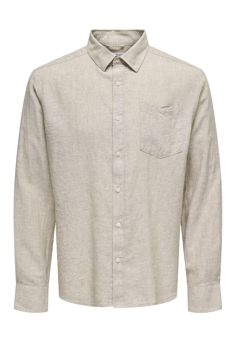 Camasa barbati  Sons - 22031804 - In/Bumbac - Bej