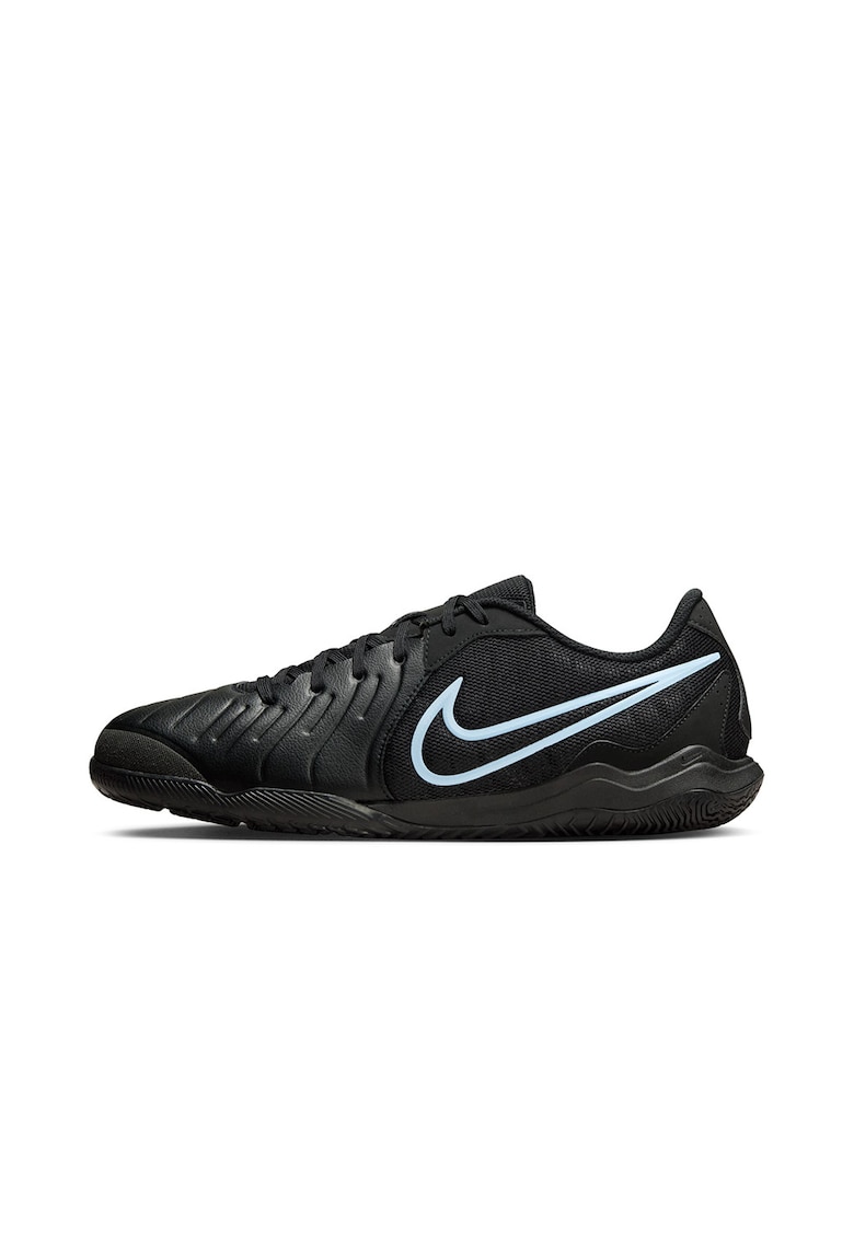 Pantofi Tiempo Legend 10 Academy IC de piele si material textil pentru fotbal - Albastru pastel/Negru