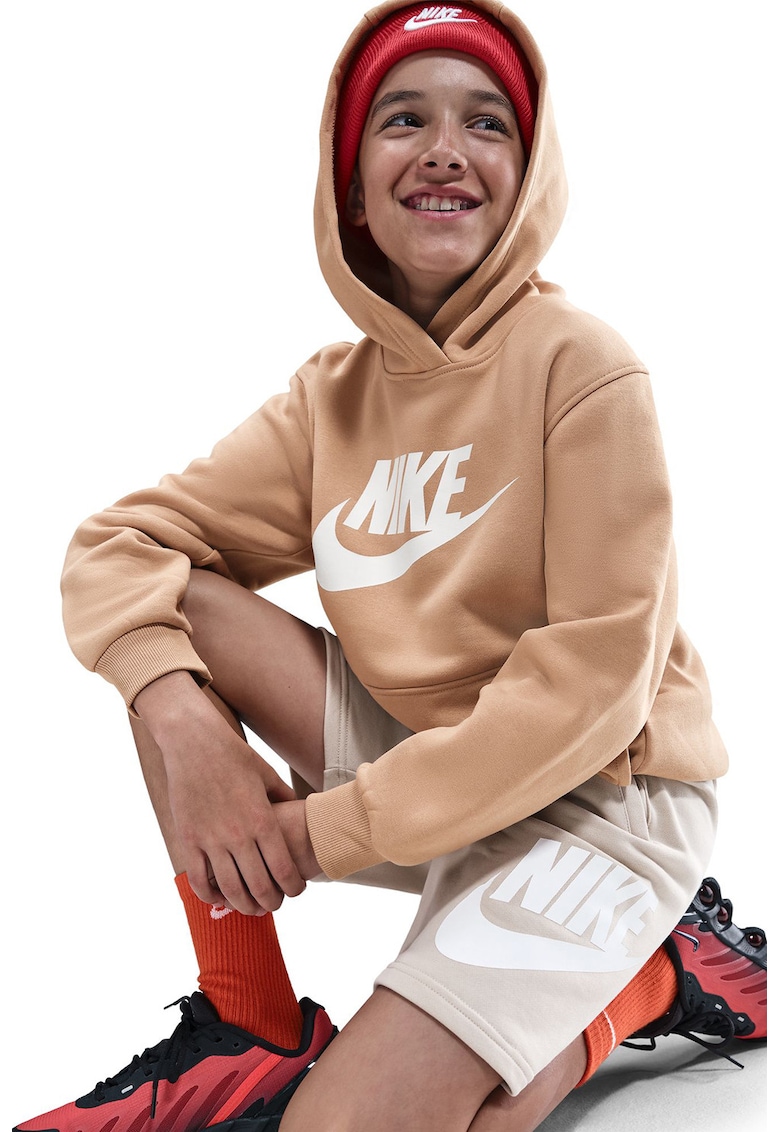 Hanorac cu imprimeu logo cauciucat Club