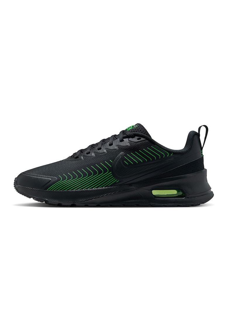Pantofi sport Air Max Nuaxis - Negru/Verde lime
