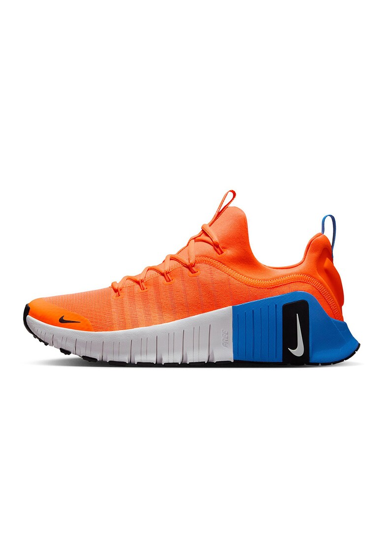 Pantofi Free Metcon 6 - pentru fitness - Portocaliu/Albastru royal
