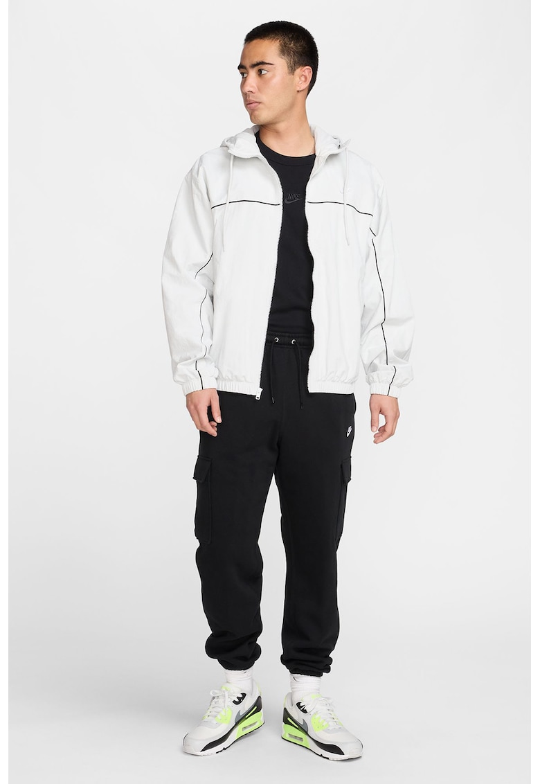 Pantaloni de trening cargo cu snur