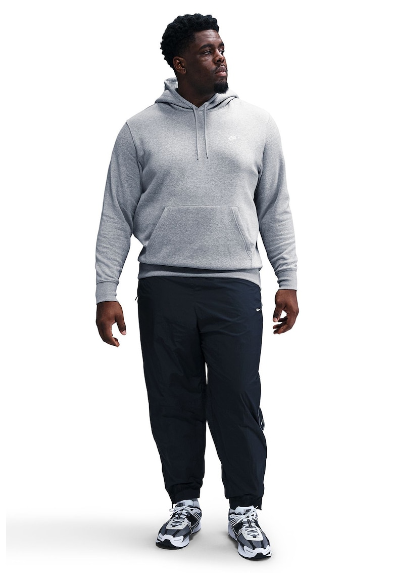 Hanorac cu buzunar kangaroo Club - Gri melange