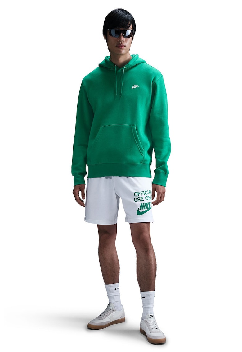 Hanorac cu buzunar kangaroo Club - Verde aquamarin