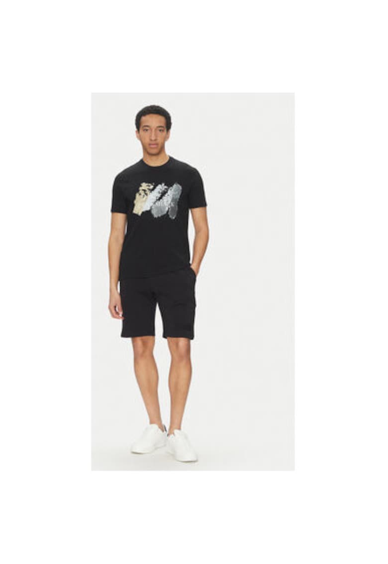 Paul Shark Tricou barbati 25411094 - Bumbac - Negru - Negru
