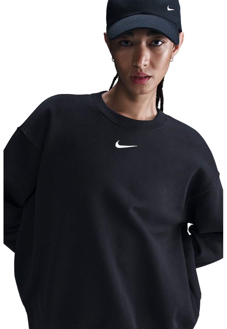 Bluza de trening supradimensionata cu maneci cazute