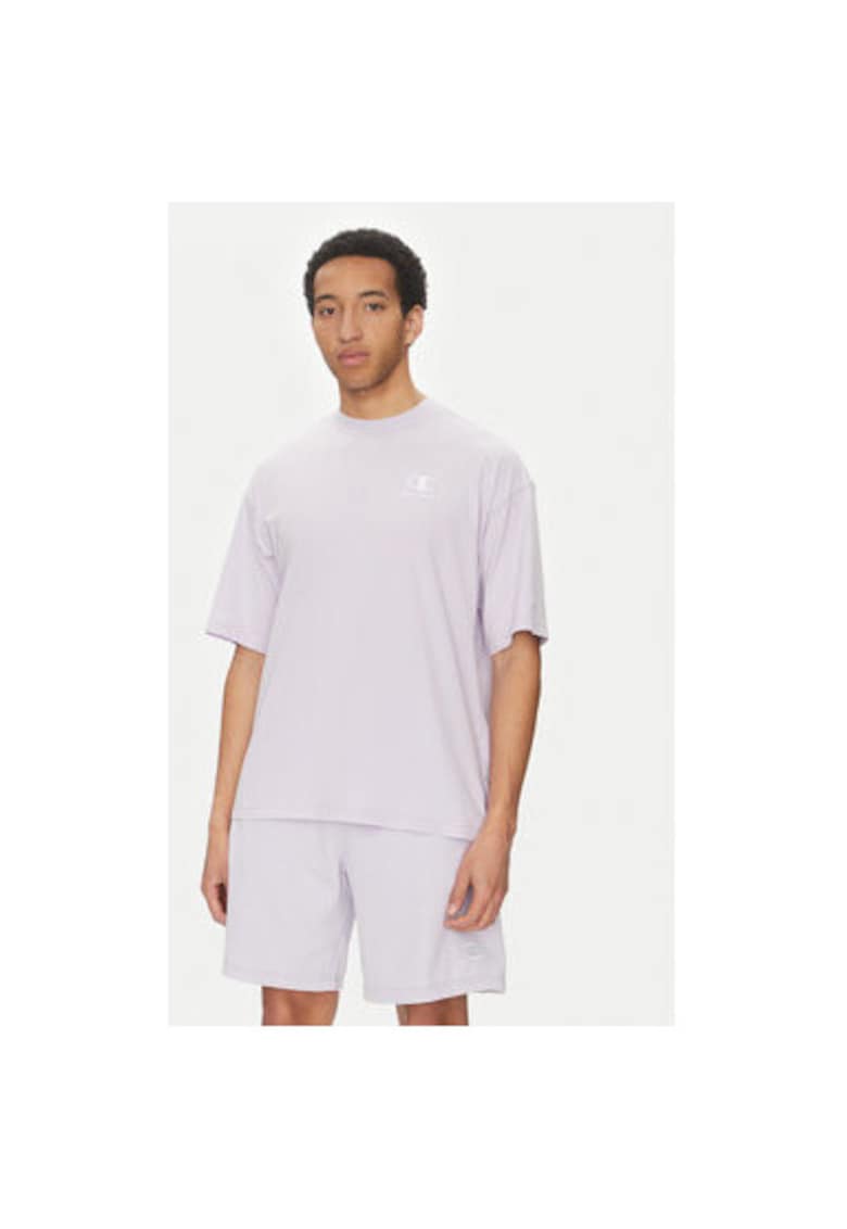 Tricou barbati 221257 - Bumbac - Mov