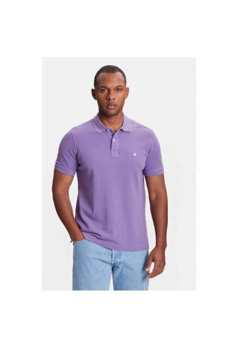 Tricou polo barbati  3089J3179 - Bumbac organic - Mov