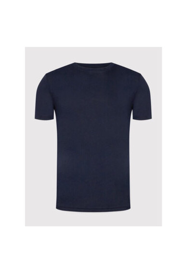Tricou barbati 3U53J1F15 - Bumbac - XS INTL - Bleumarin