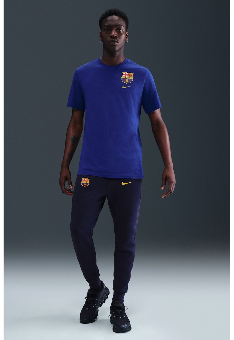 Pantaloni cu snur in talie - pentru fotbal FC Barcelona