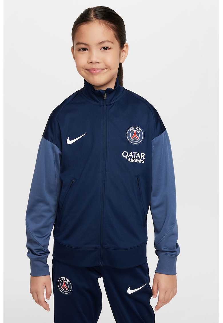 Trening cu detalii logo - pentru fotbal - Albastru ultramarin/Albastru prafuit