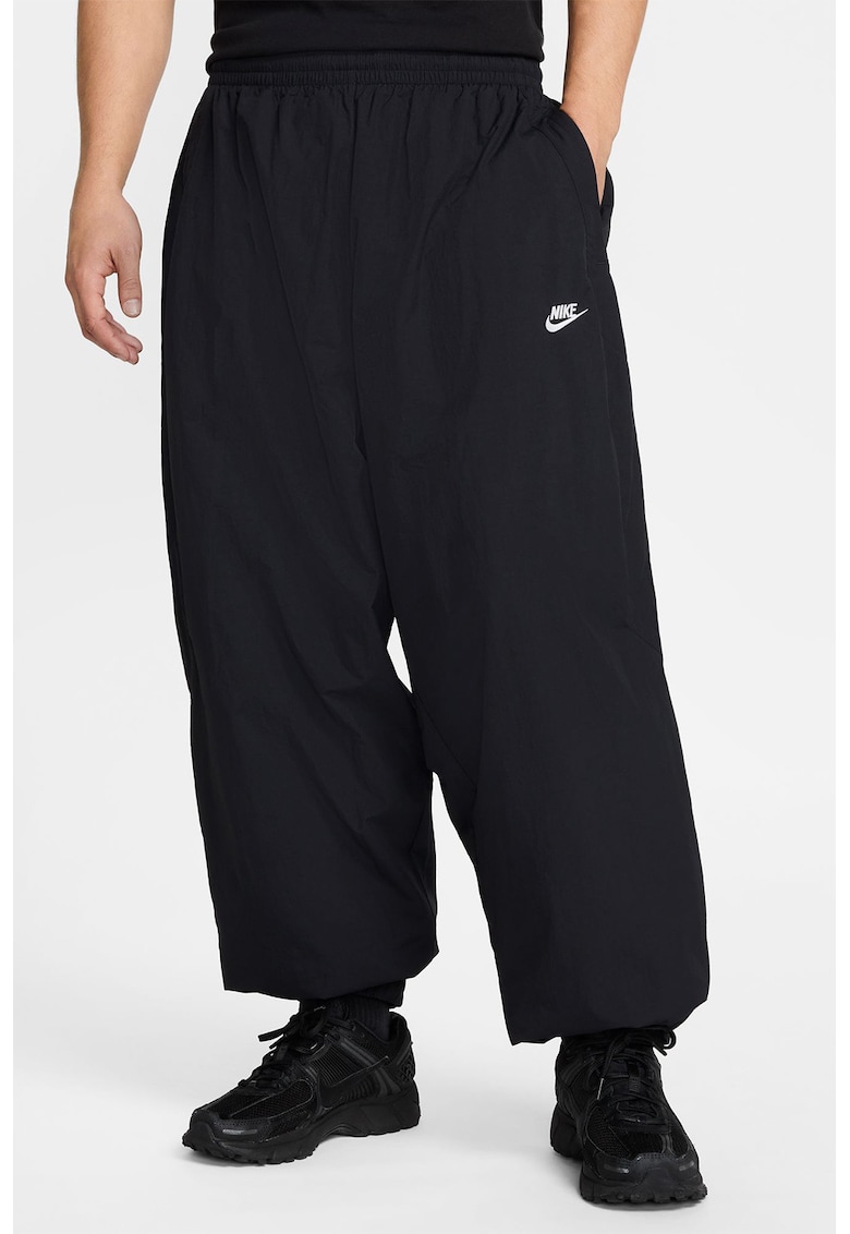 Pantaloni lejeri Club - Alb/Negru