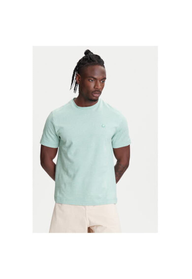 Tricou barbati  3M4WU1088 - Bumbac - XS INTL - Verde