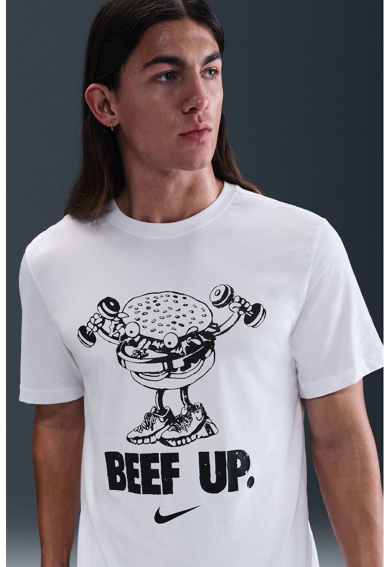 Tricou cu imprimeu grafic pentru antrenament