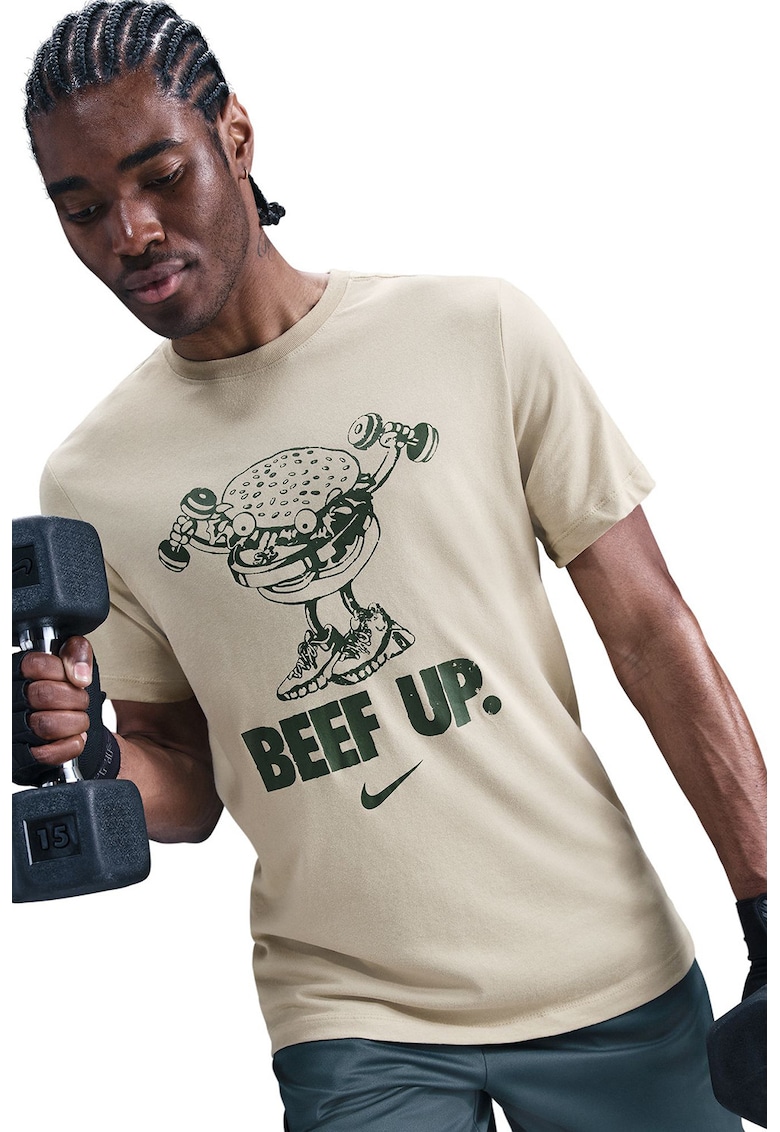 Tricou cu imprimeu grafic pentru antrenament