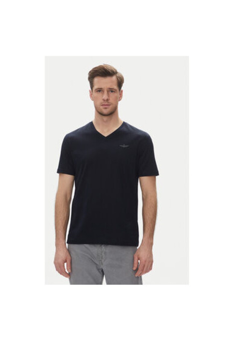 Tricou barbati 251TS2418J683 - Bumbac - Bleumarin - Bleumarin