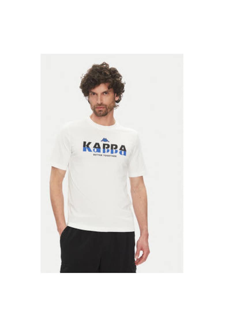 Tricou barbati 351U8KW - Bumbac - Alb - Alb
