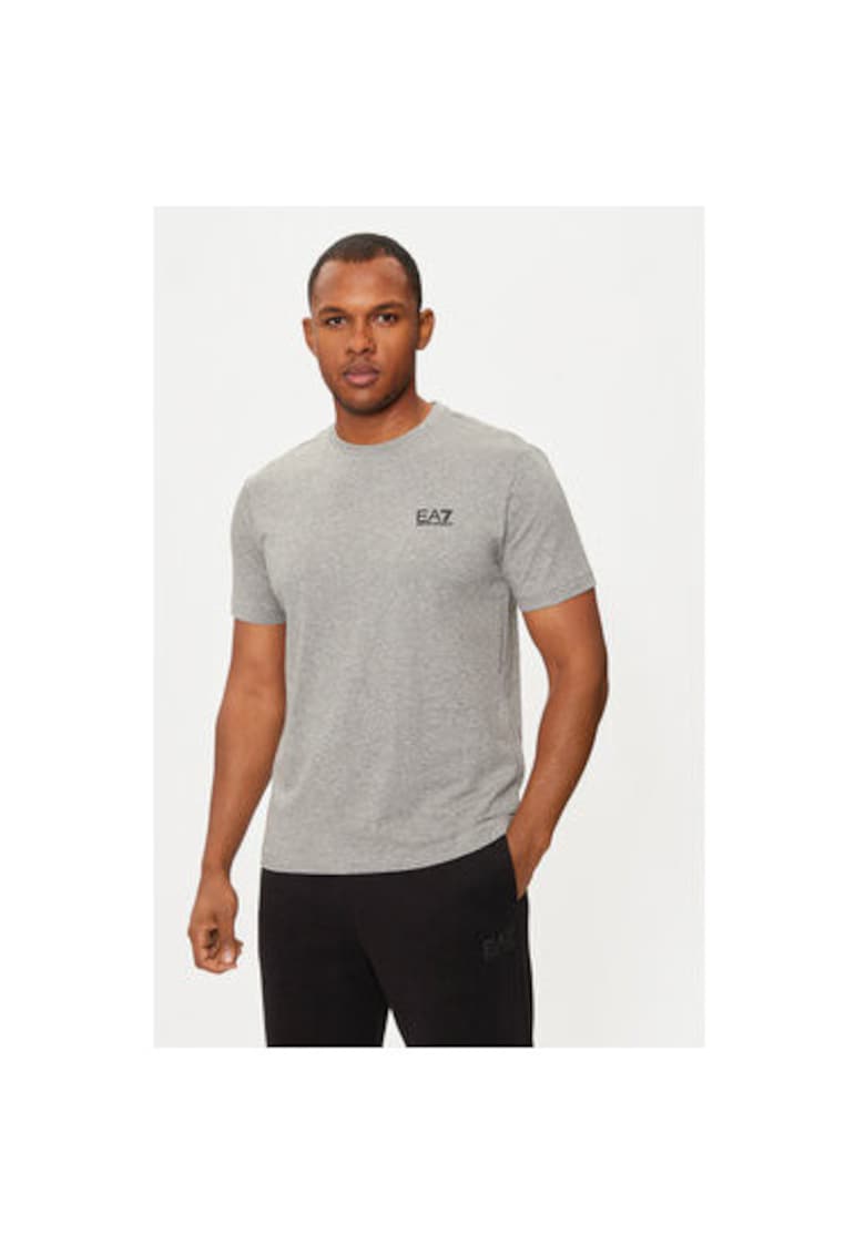 Tricou barbati Emporio Armani - 8NPT25 PJVPZ - Bumbac - Gri Tricou barbati Emporio Armani - 8NPT25 PJVPZ - Bumbac - Gri