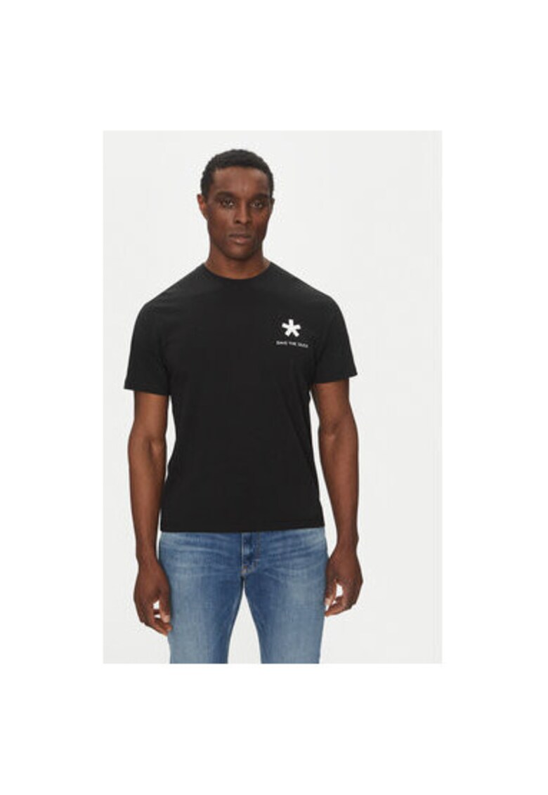 Tricou barbati DT2222M-BESY20 - Bumbac organic - Negru - Negru