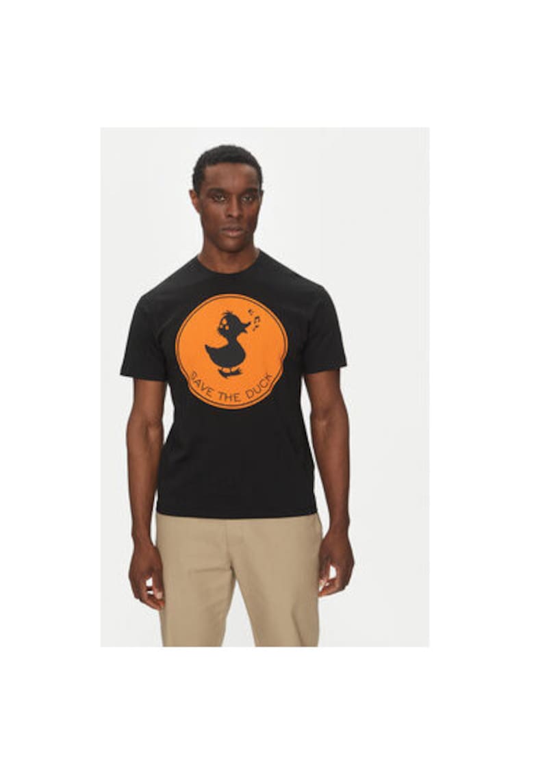 Tricou barbati DT0825M-BESY20 - Bumbac organic - Negru - Negru
