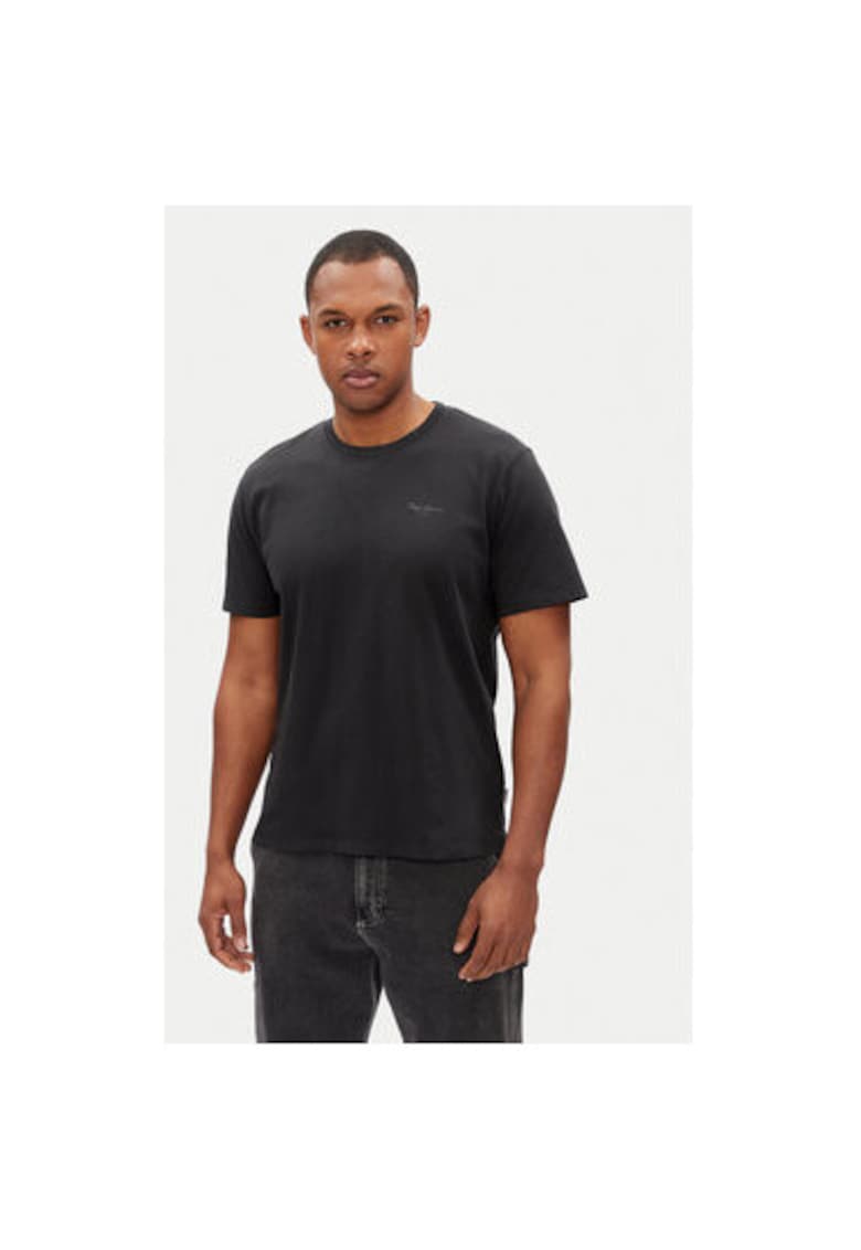 Tricou barbati PM508664 - Bumbac - Negru - Negru