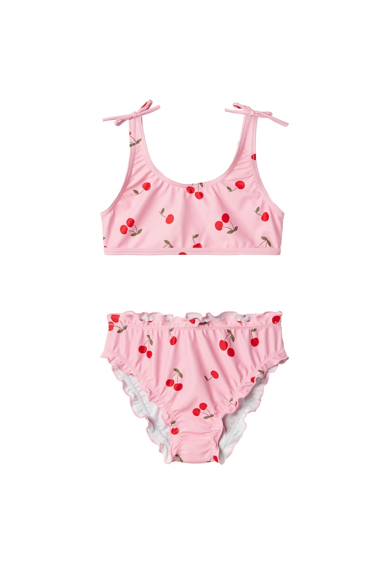 Costum de baie fete 13239620 - Poliester reciclat - Roz - Roz