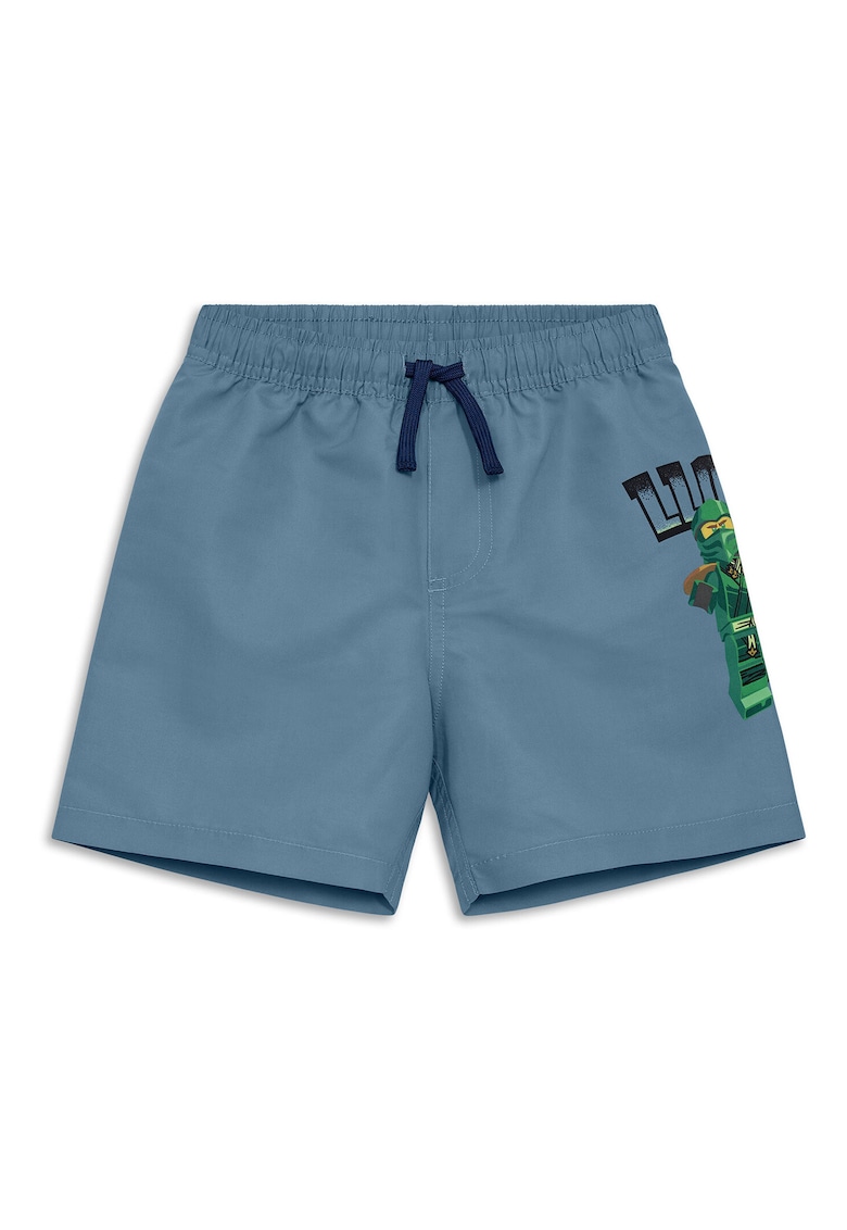 Pantaloni scurti de baie baieti  11010873 - Poliester - Albastru