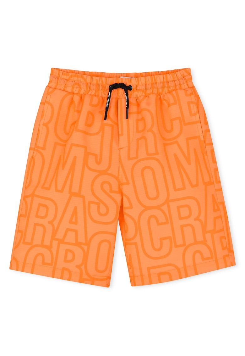 Pantaloni scurti de baie baieti  W60508 - Poliester - Portocaliu