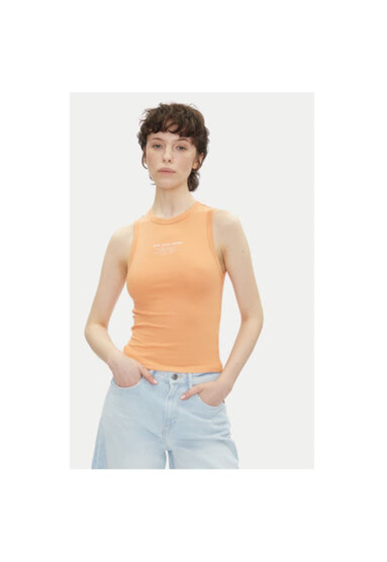Pepe Jeans Top dama PL506032 - Bumbac - Portocaliu - Portocaliu