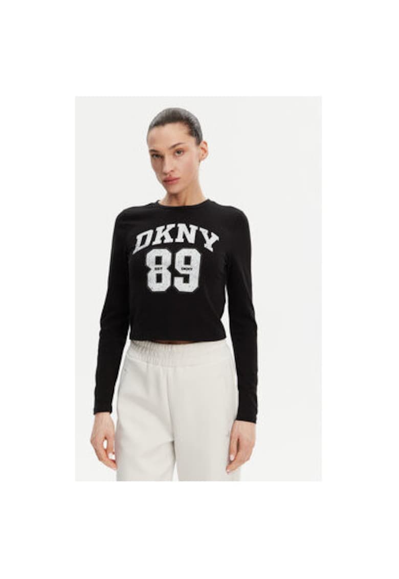 Bluza dama  DP4T9979 - Bumbac - Negru