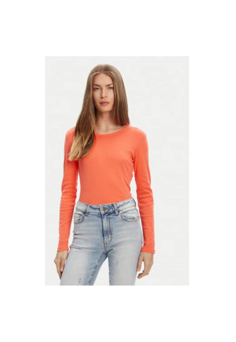 Bluza dama  3GA2E16F9 - Bumbac - Portocaliu