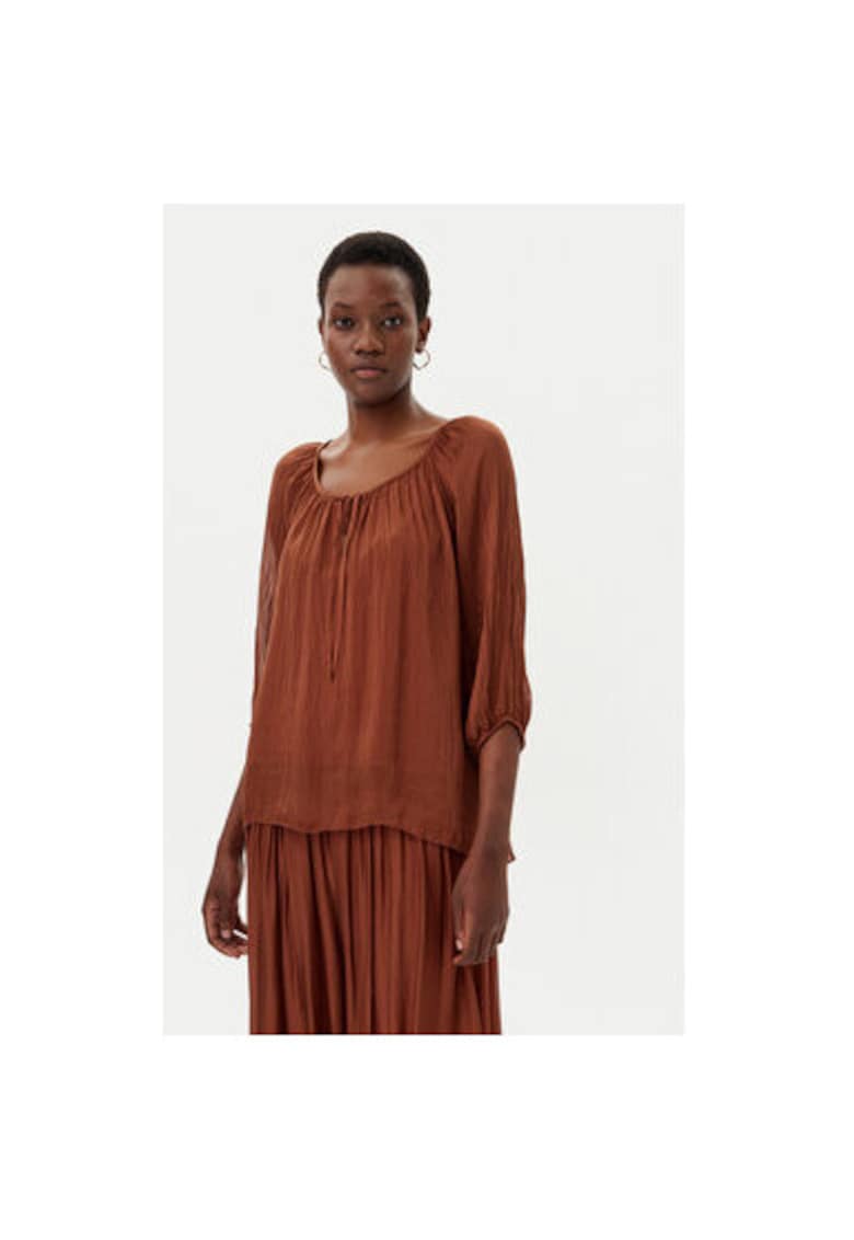 Bluza dama TD0020 - Viscoza - Maro - Maro