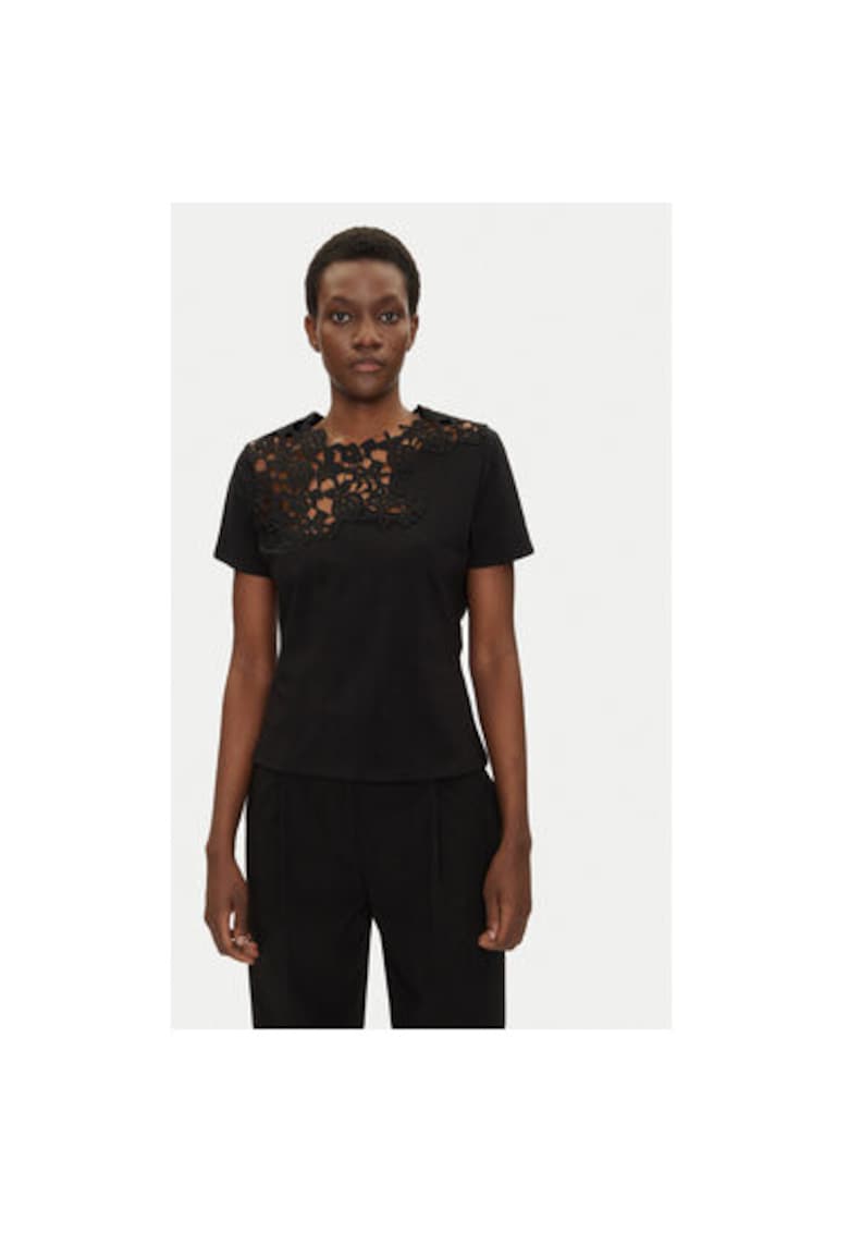 Bluza dama 251-DUNE - Bumbac - Negru - Negru