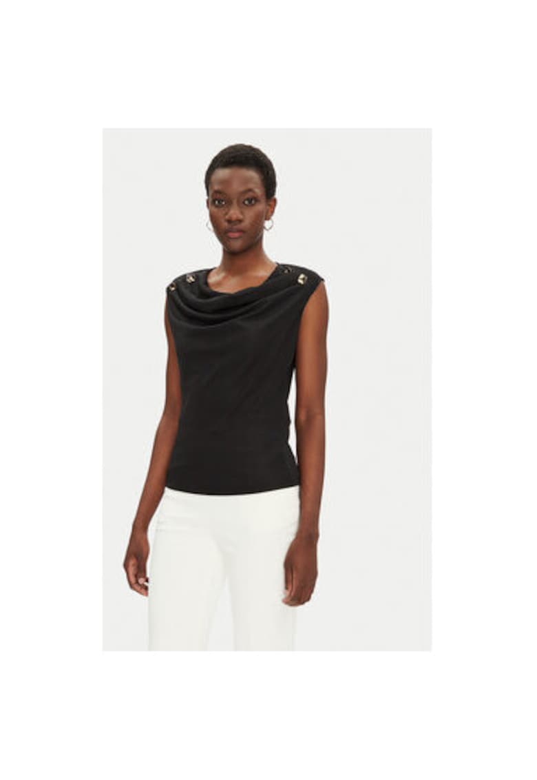 Bluza dama CFC0123497003 - Poliester - Negru - Negru