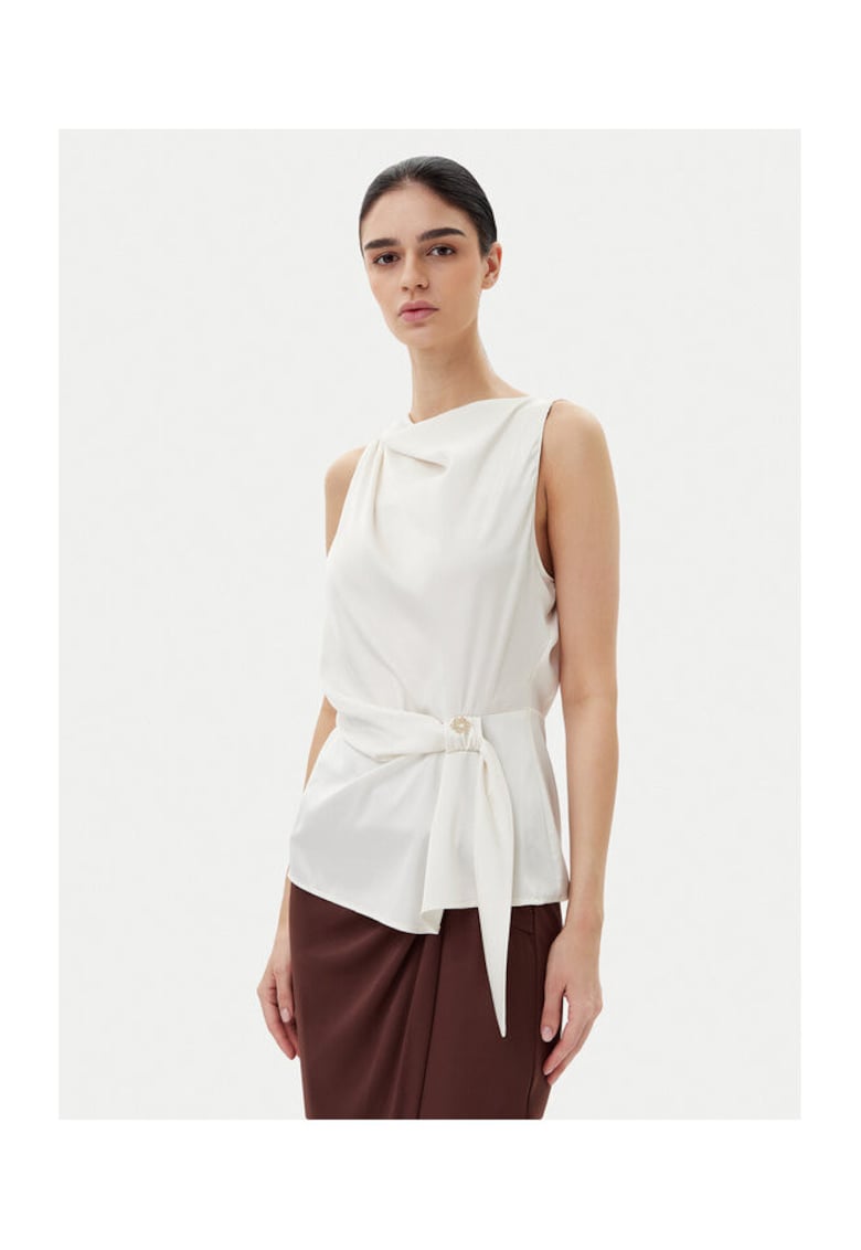 Bluza dama CFC0019901002 - Poliester - Ecru - Ecru