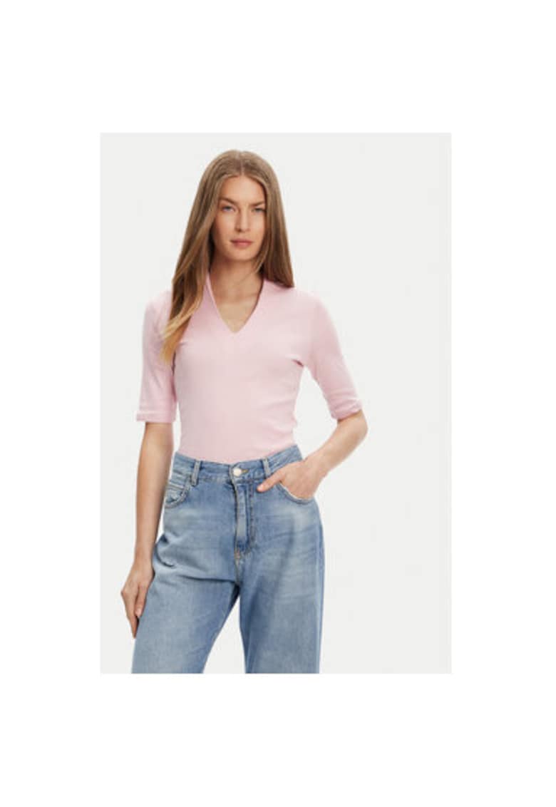 Bluza dama  3GA2D400U - Bumbac - Roz